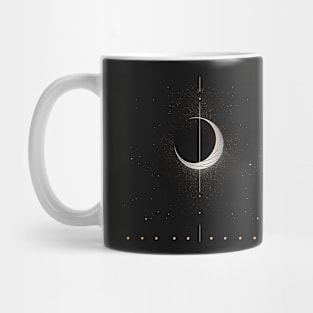 Geometric Illustration of Space Mug